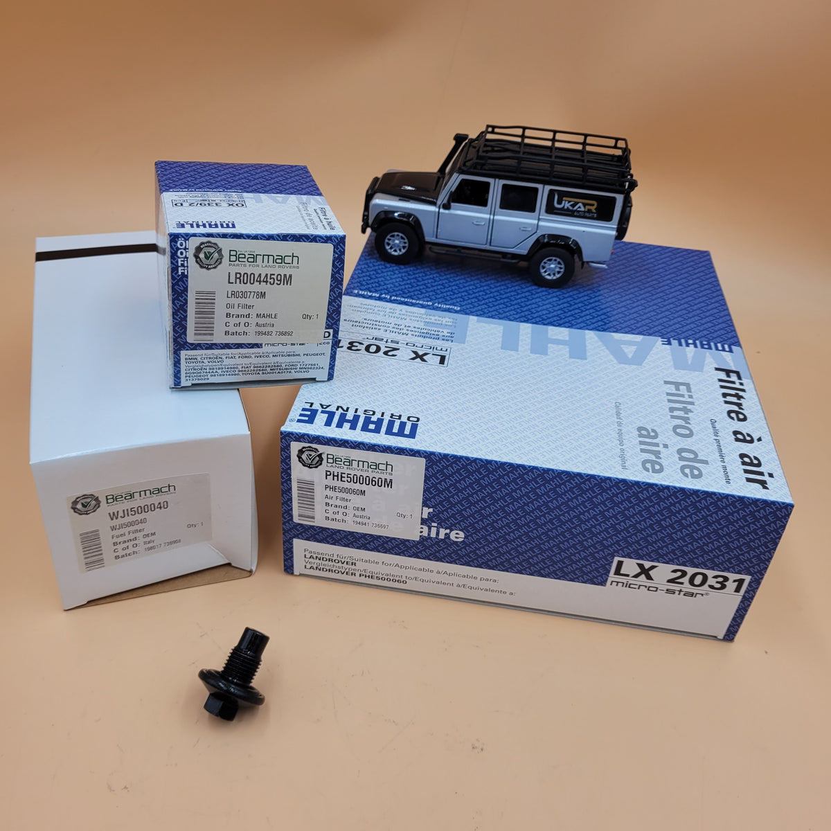 LR DEFENDER 2.2 2.4 TDCi Puma Service Filter Kit BK0069A