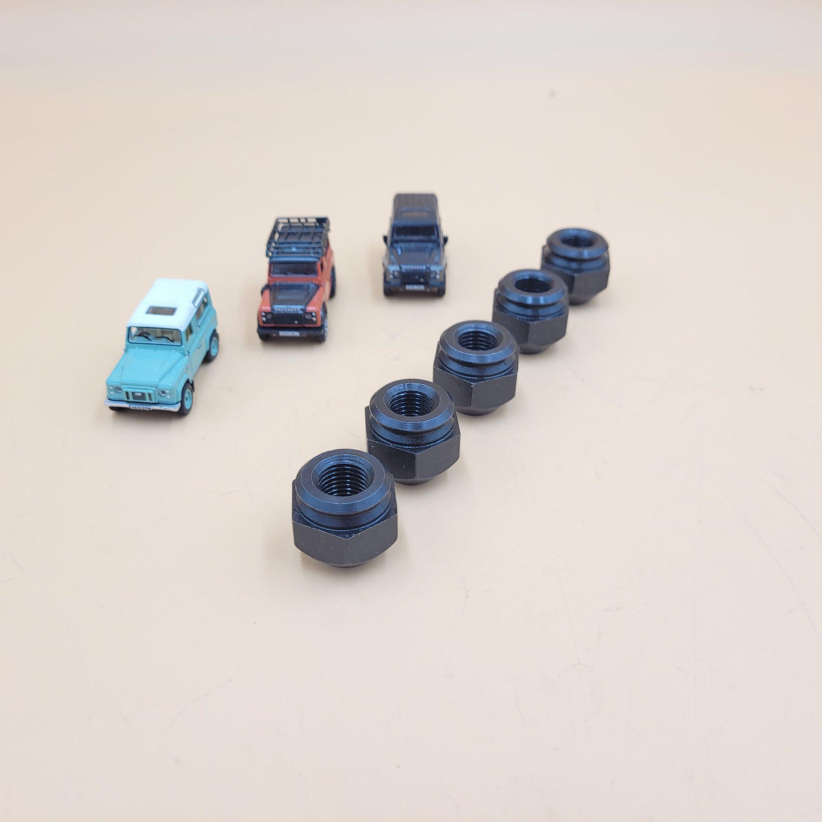 LR DISCOVERY II Range Rover P38 -02 Steel Wheel Nut ANR4851 Set X 5