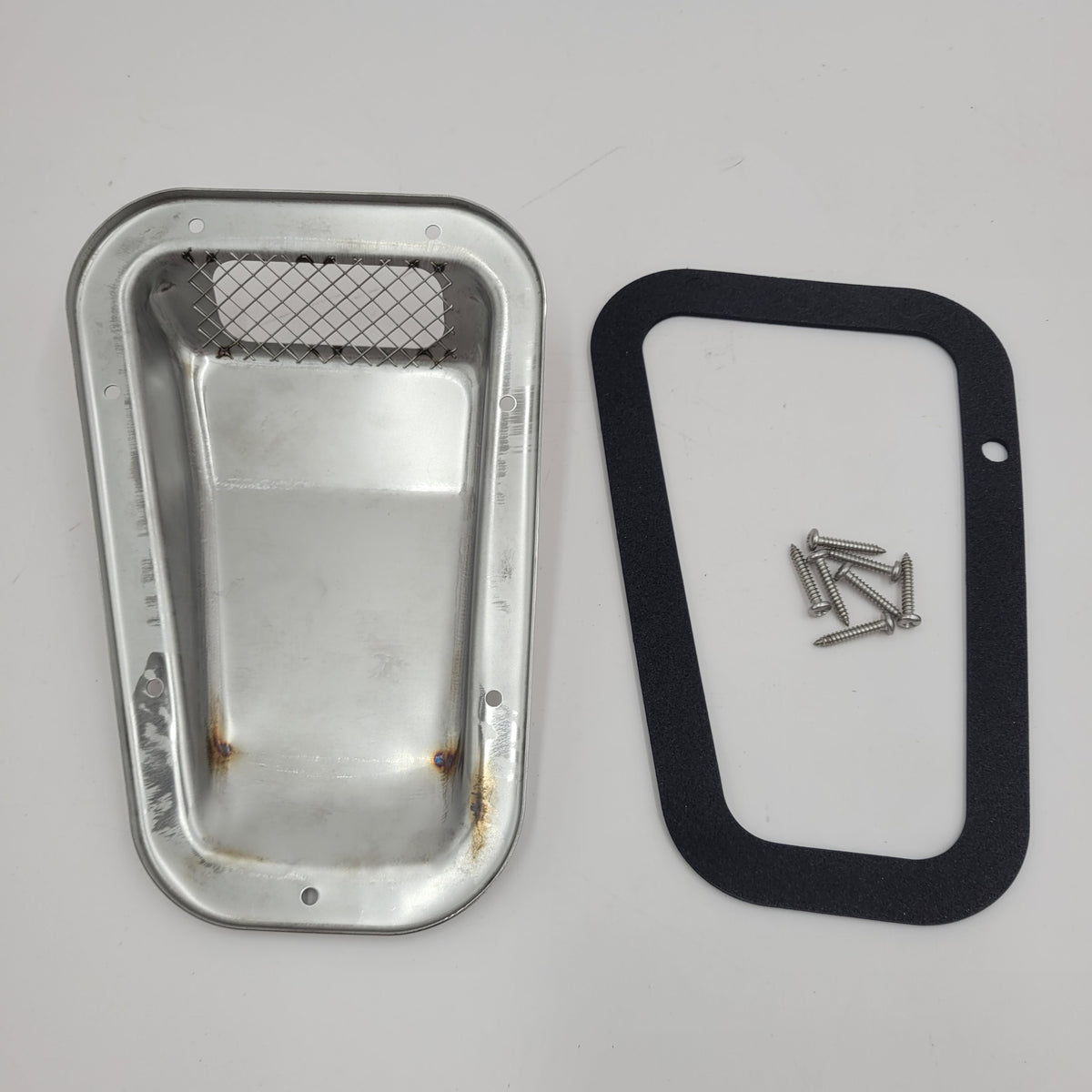 Land Rover Defender Stainless Steel Wing Top Air Intake Grill Left Hand DA4000SS