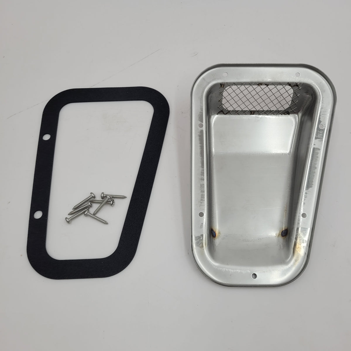 DA4001SS Land Rover Defender Stainless Steel Wing Top Air Intake Grill Righ Hand