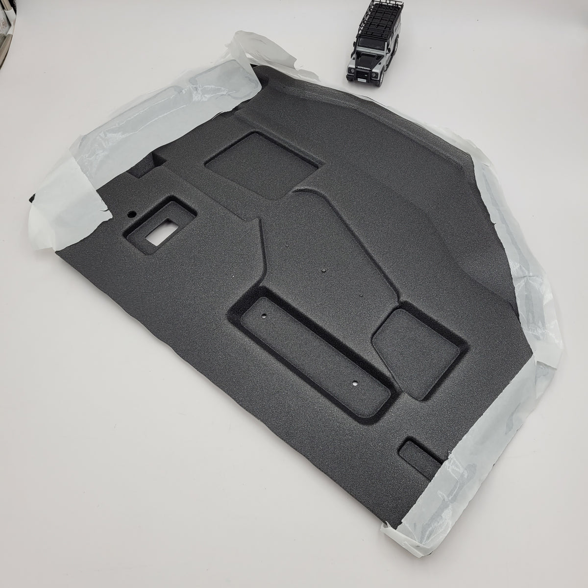 LR DEFENDER 02- REAR RIGHT HAND DOOR WATER SHEDDER ELD500400LR