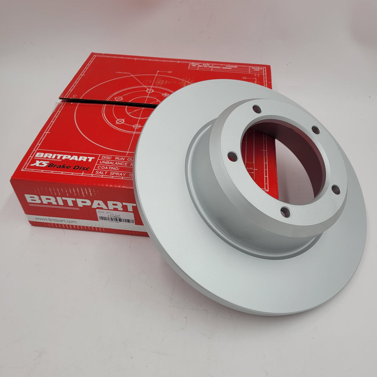 LR DEFENDER -98 110'' 130'' NON VENTED REAR BRAKE DISC FTC3846G