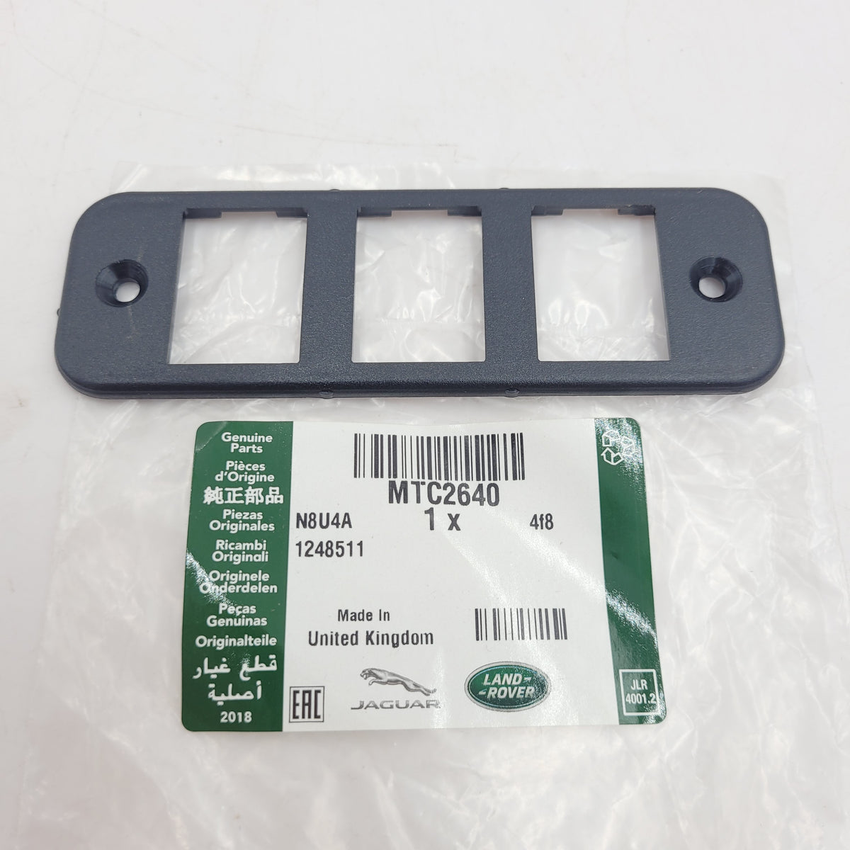 Land Rover Defender Switch Panel Mounting Trim Part MTC2640 (LR Genuine)