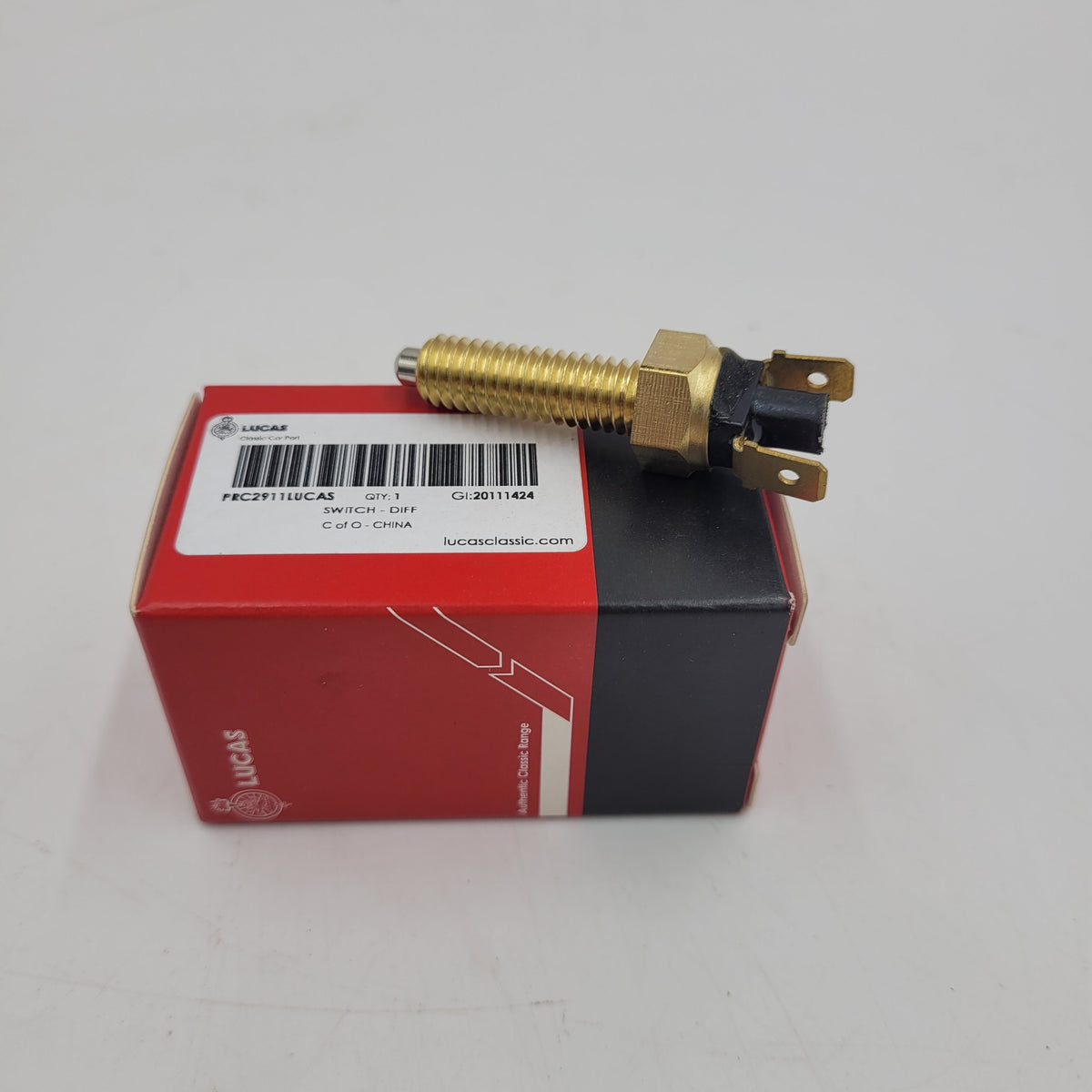 Reverse Lamp Switch LUCAS Part PRC2911
