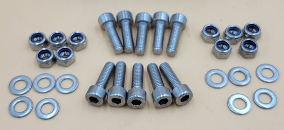 LR DEFENDER -16 Stainless Steel Rear Cross Member Bolt Set BK0191 / DA1136