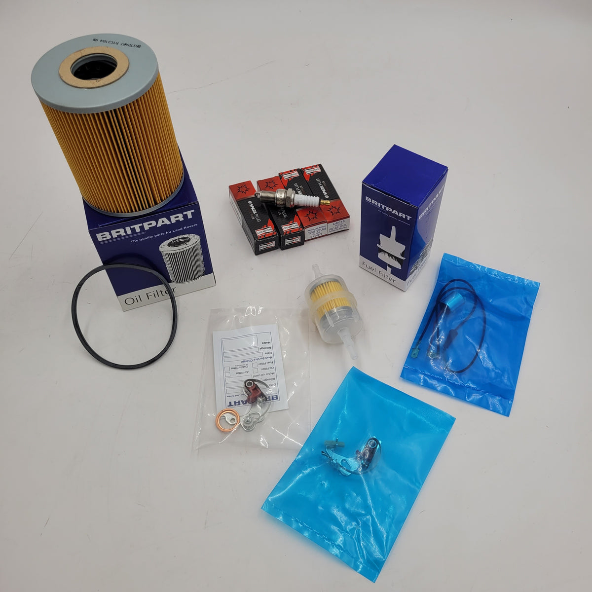 Series 2A & 3 2.25 Petrol Filter Service Kit 1964 onwards DA6033