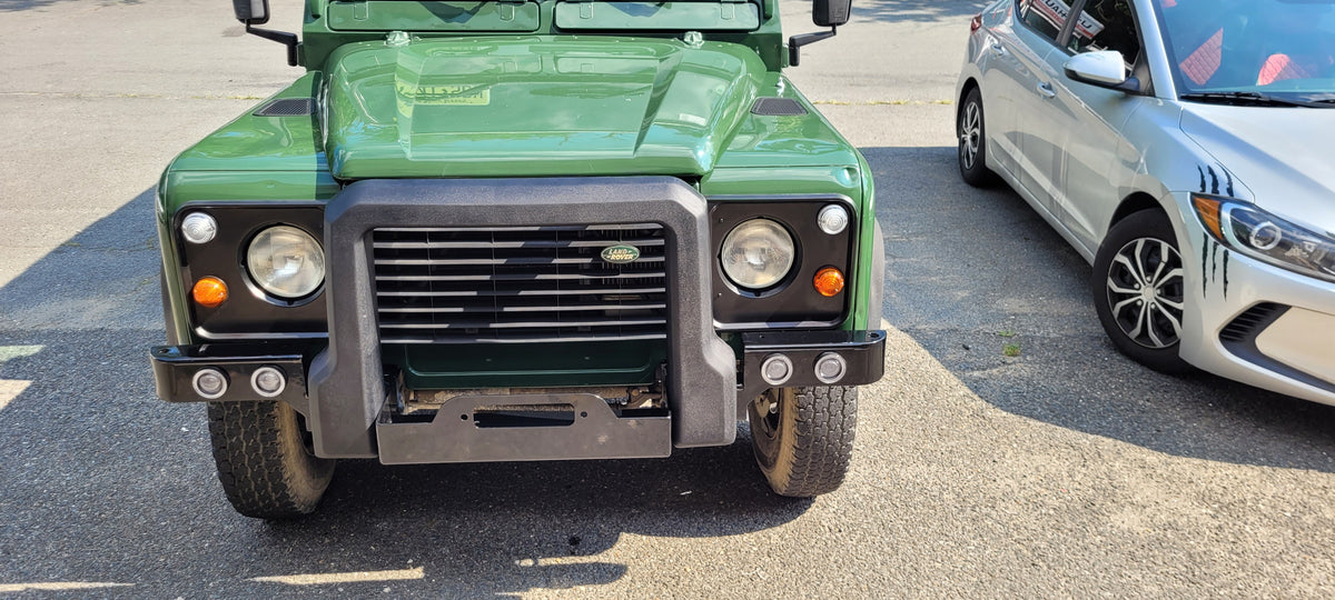 LR DEFENDER FRONT Rubber BUMPER A BAR BRUSH GUARD VPLPP0060