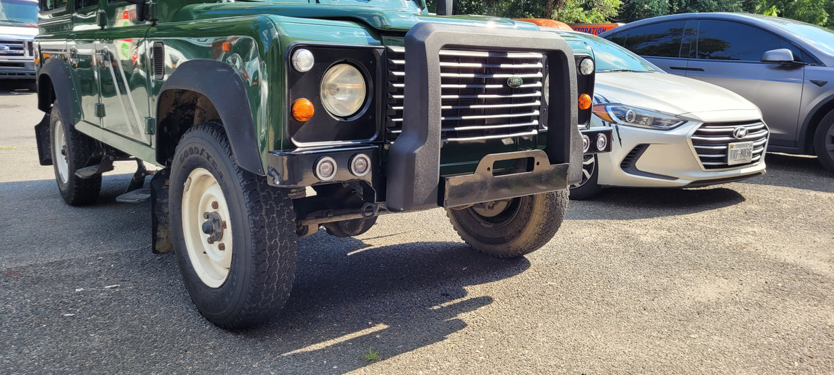 LR DEFENDER FRONT Rubber BUMPER A BAR BRUSH GUARD VPLPP0060
