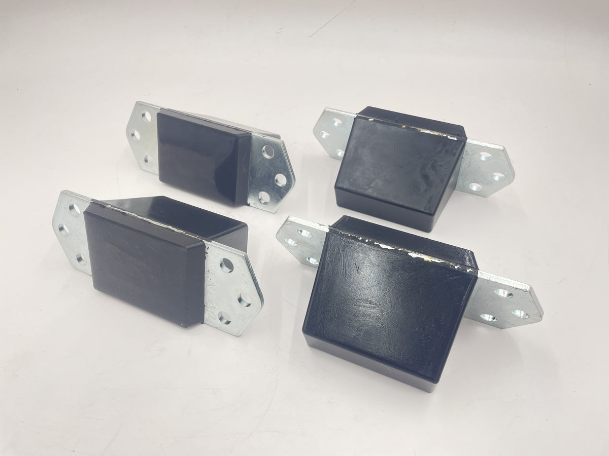 REAR BUMP STOP Extended - 80mm high Part ANR4189PYE set of 4