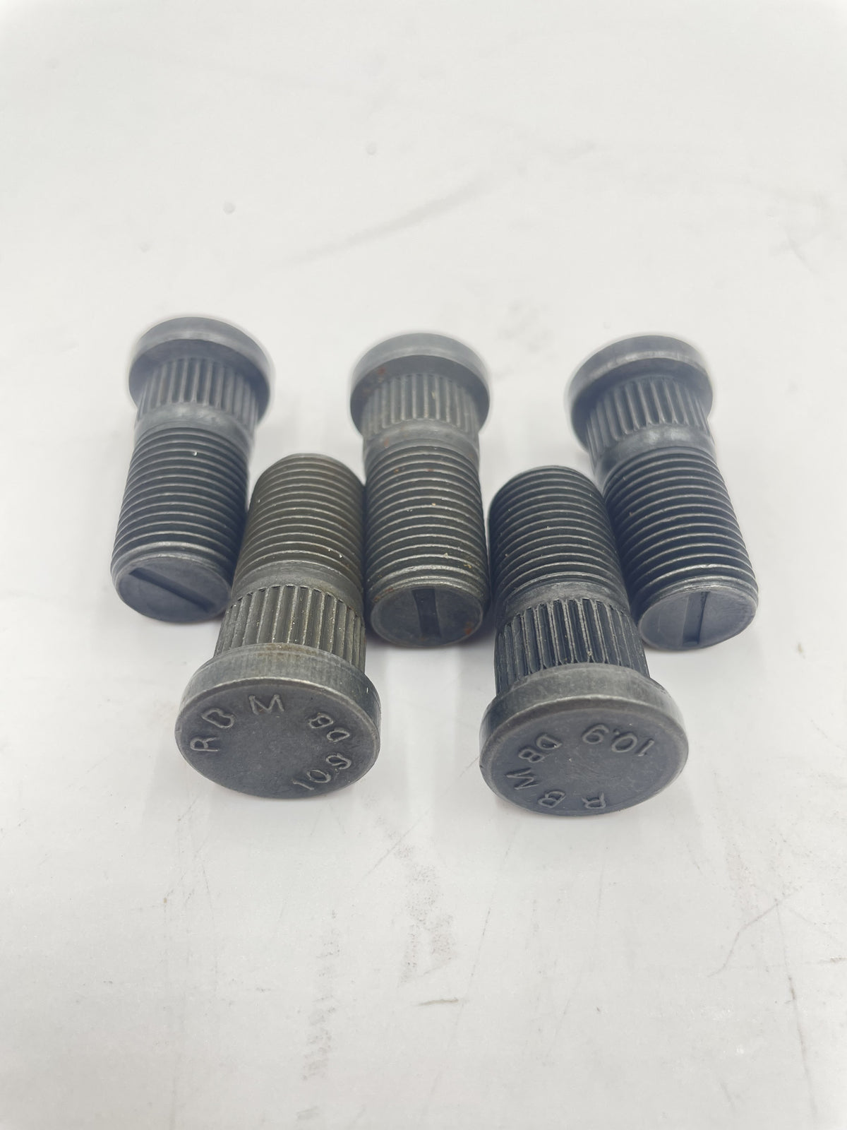 5 x OEM Defender 90 110 130 / Range Rover Wheel Stud 40mm FRC5926 / RUF500010