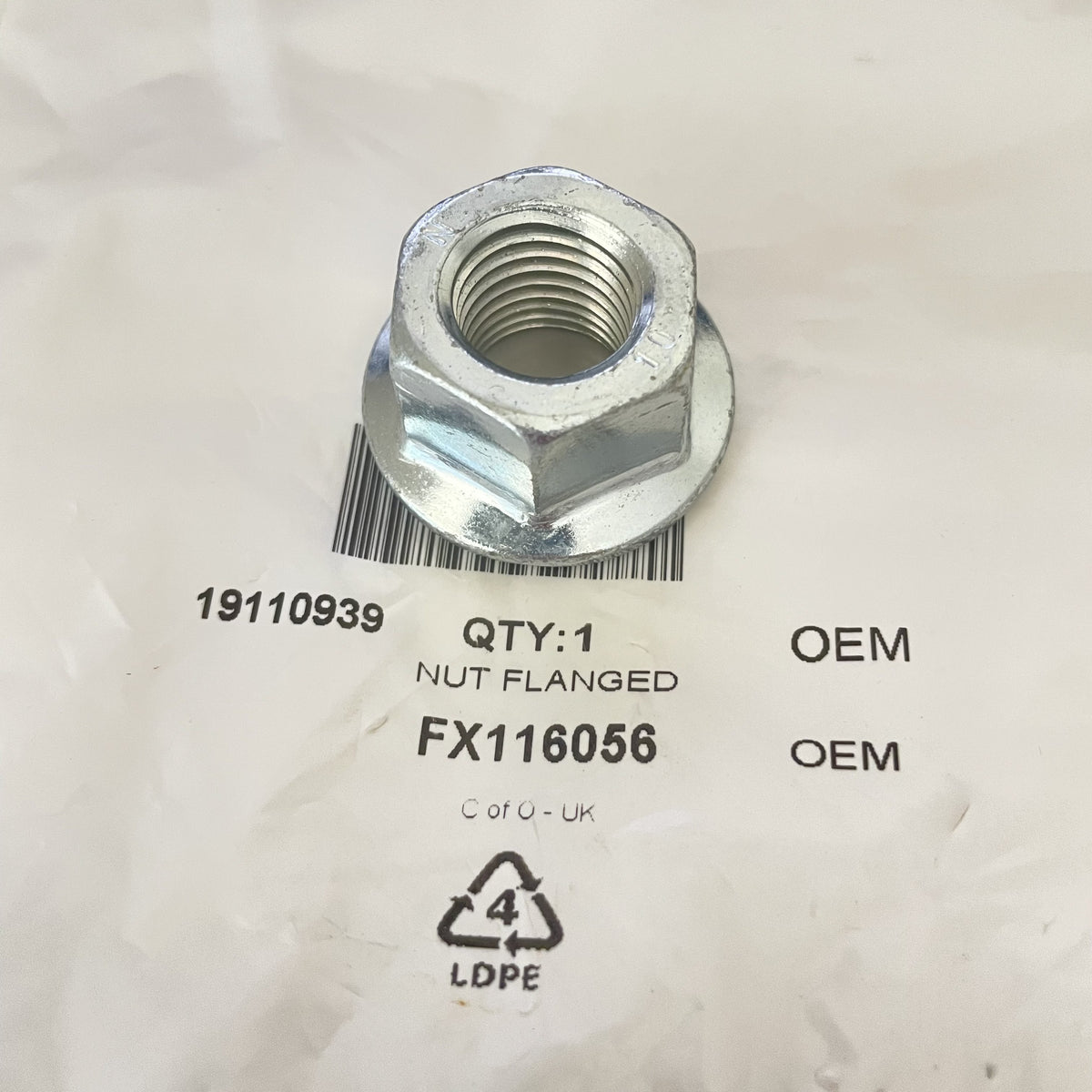 Nut Part FX116056