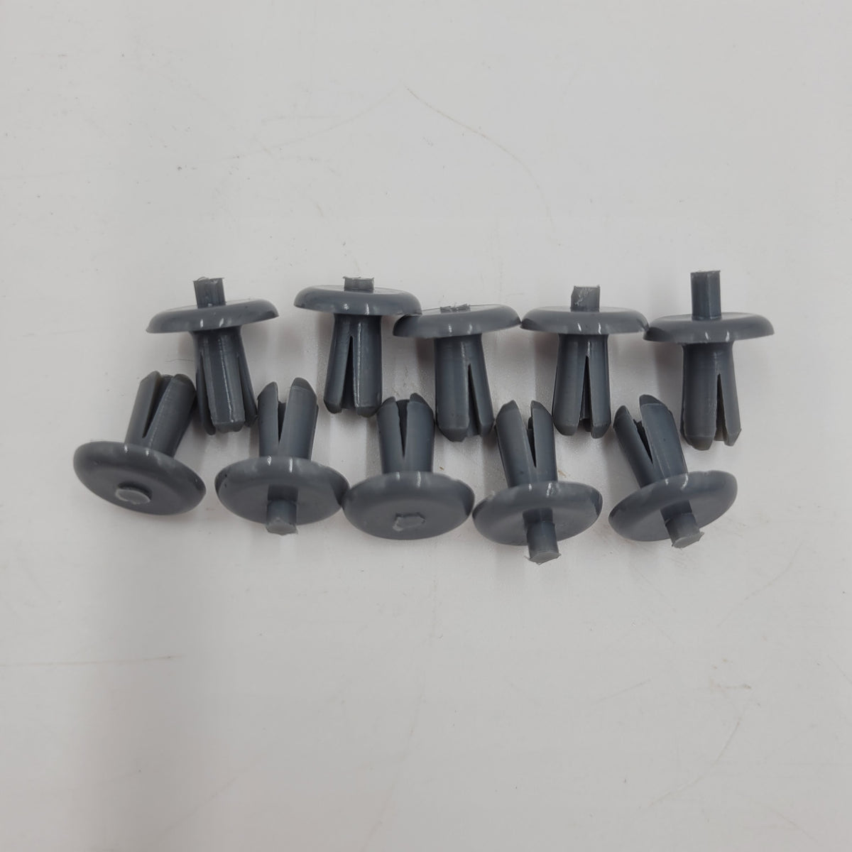 LR DEFENDER Door Card Grey Plastic Rivet Clip MWC9918L SET X10