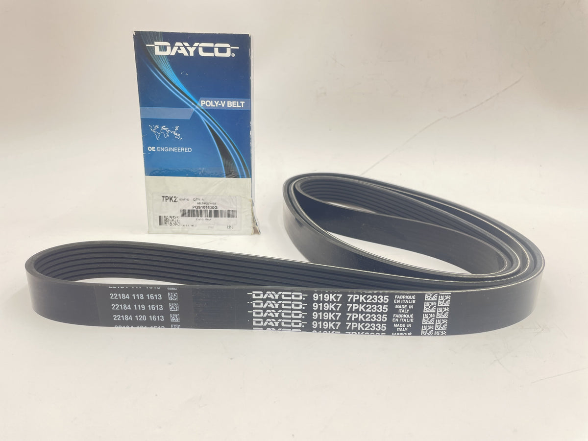 Range Rover P38 V8 Alternator Drive Belt with AC PQS101630G 7PK2335