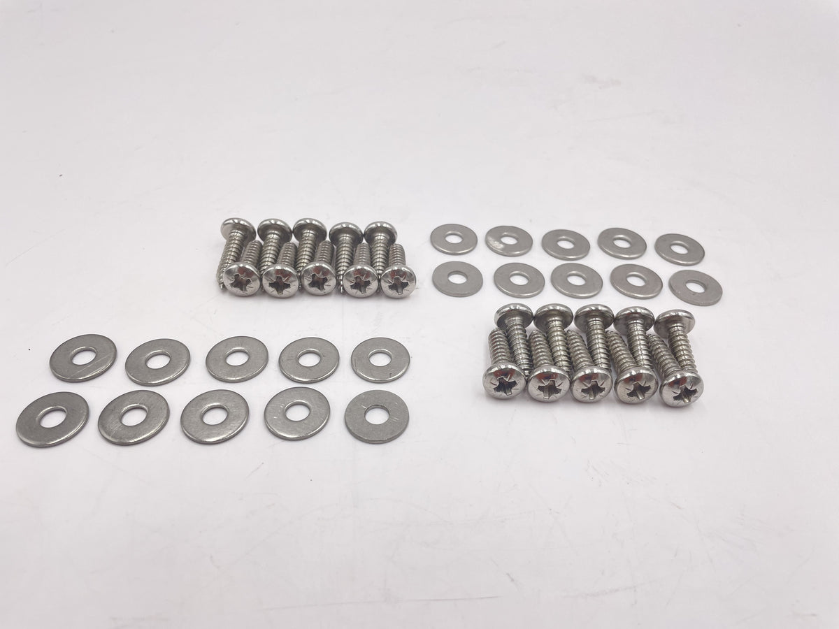 STAINLESS STEEL REAR SAFARI DOOR BOLT KIT – LR DEFENDER & SERIES 2 & 3 YRM1006