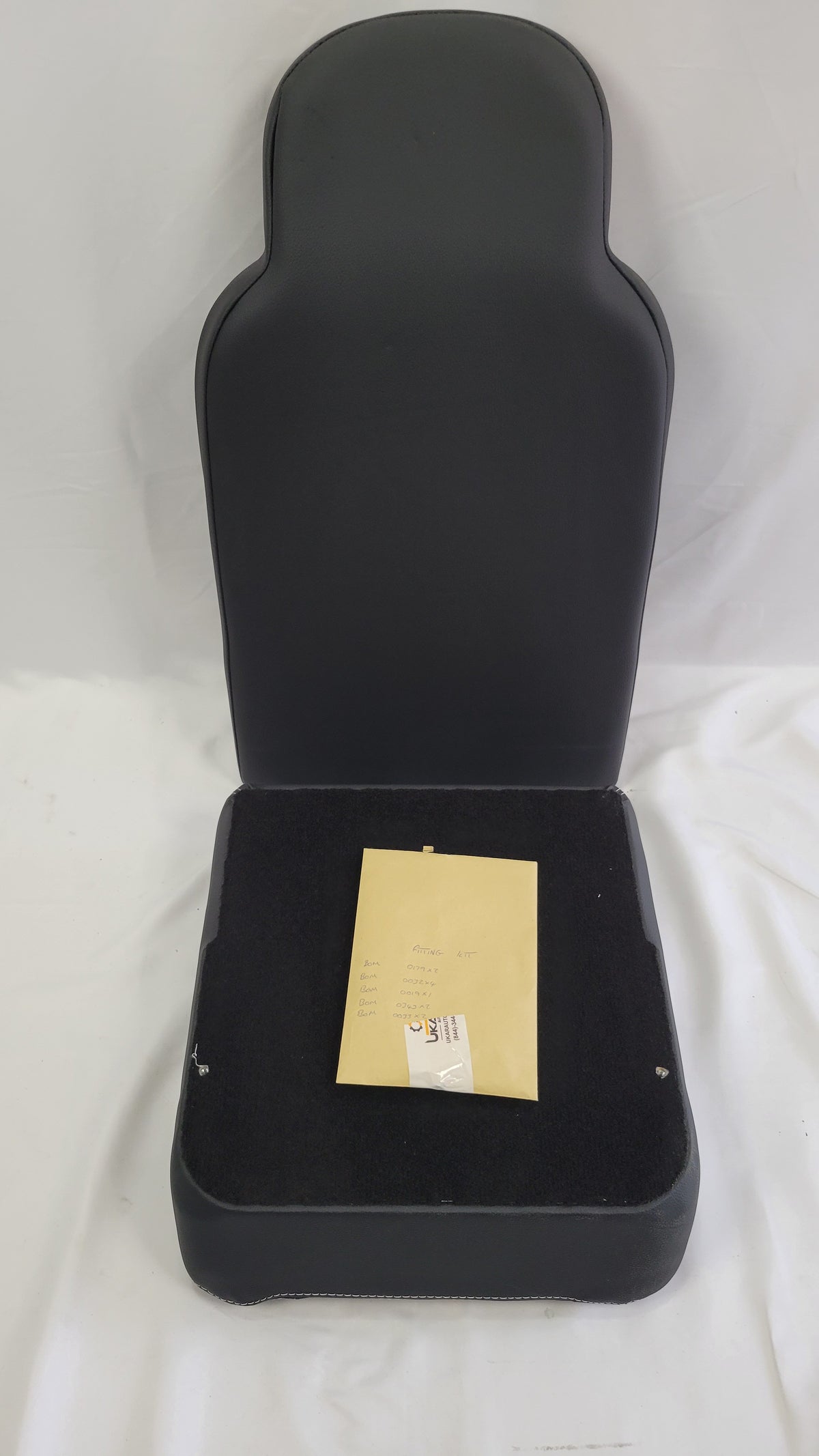 2nd Row Seats High Back XS Vinyl Twin White Stitch EXT350-XSVINYL