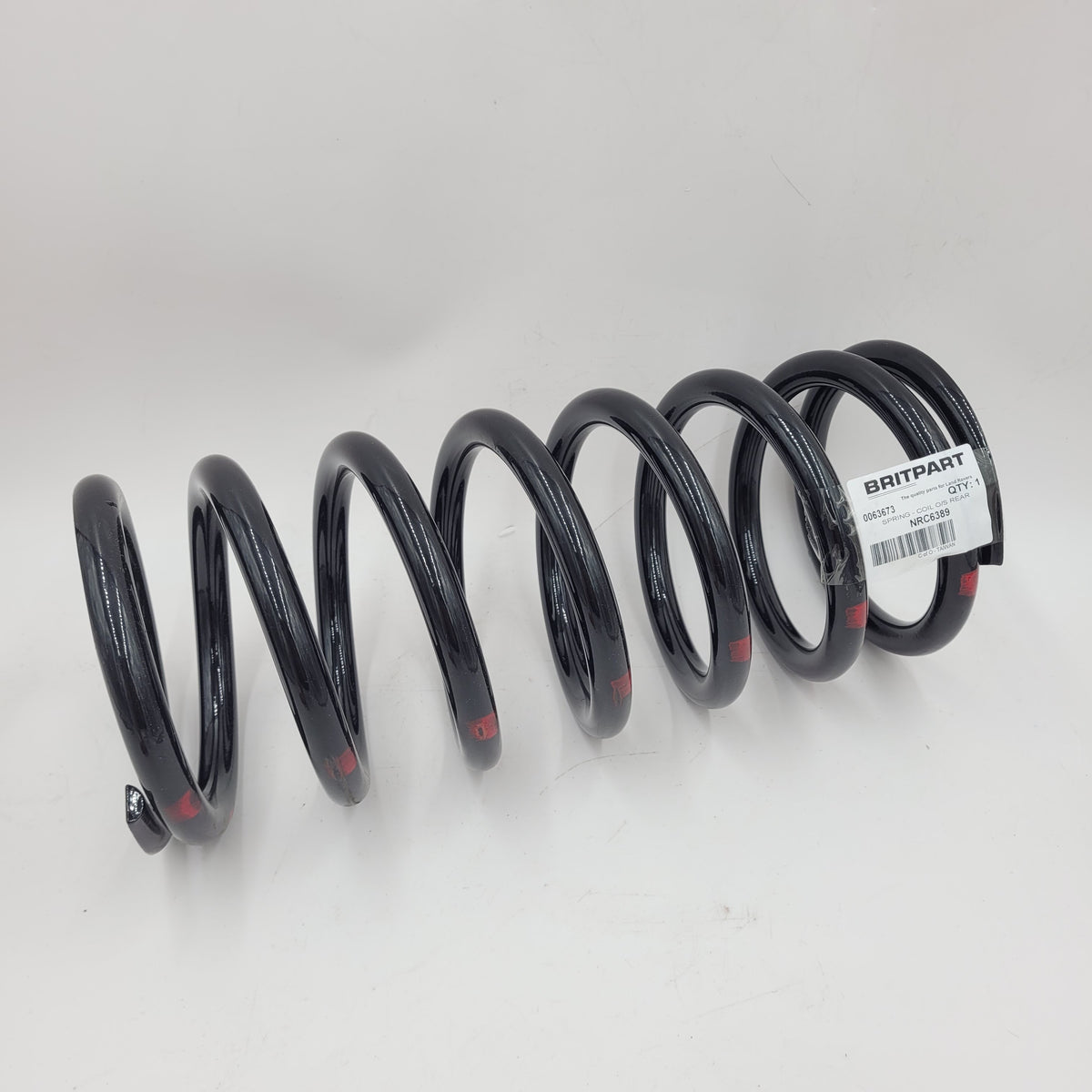 Defender 110,130 Rear Driver Coil Spring (Red/Red) Part NRC6389