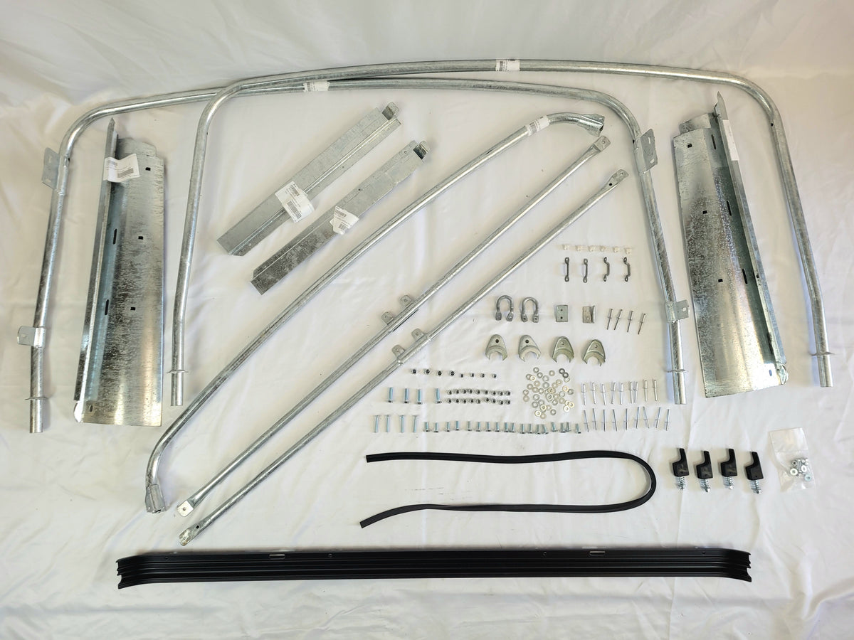 LAND ROVER DEFENDER 90 EXMOOR GALVANIZED FULL HOOD STICK SET EXT220-1
