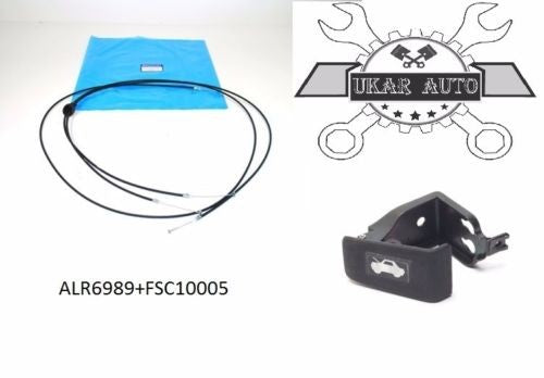 RANGE ROVER P38 95-02 BONNET RELEASE HOOD CABLE&LEVER ALR6989+FSC10005