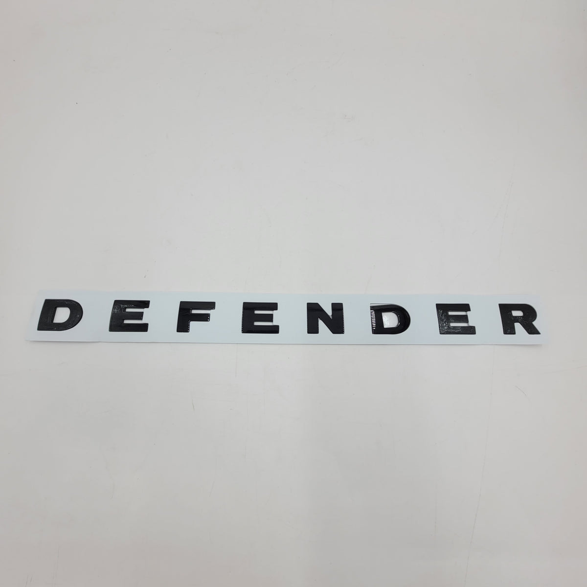 Land Rover DEFENDER COUNTY 90 110 Gloss Black HOOD BADGE LETTERING LETTERS FT-LRE030