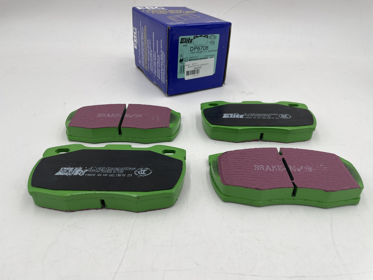 LR DEFENDER 90' 1991- / 110' 1986- EBC Green Stuff Front Brake Pads DA4159