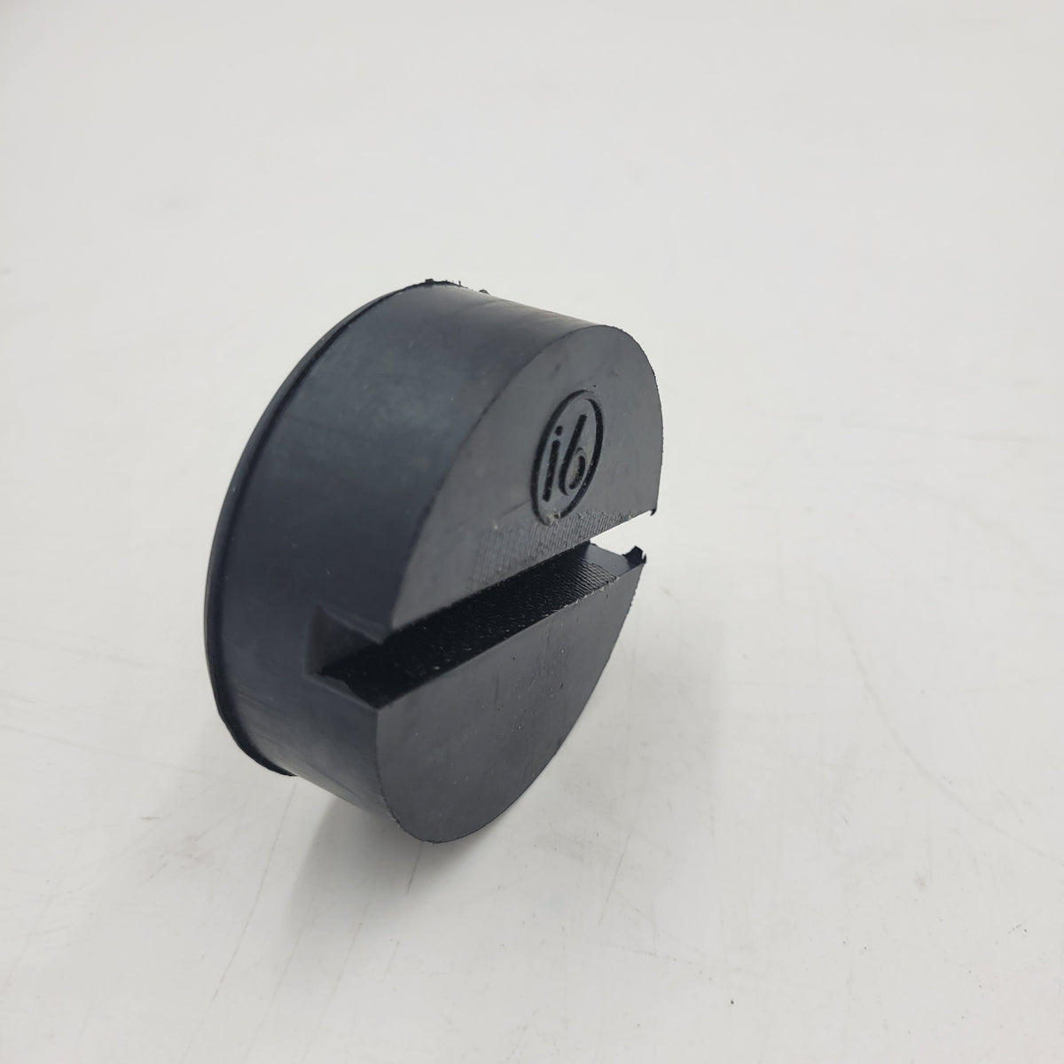 Rubber pad with slots, hydraulic ramp, jack, jacking pad adapter trolley jack