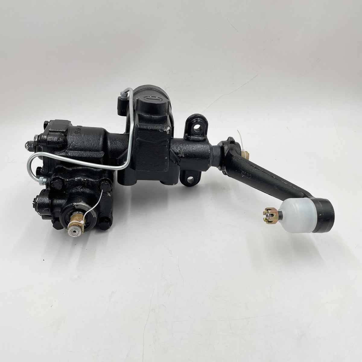 DEFENDER 83- DISCOVERY I RANGE ROVER I STEERING BOX ASSY WITH ARM LHD QAF500120