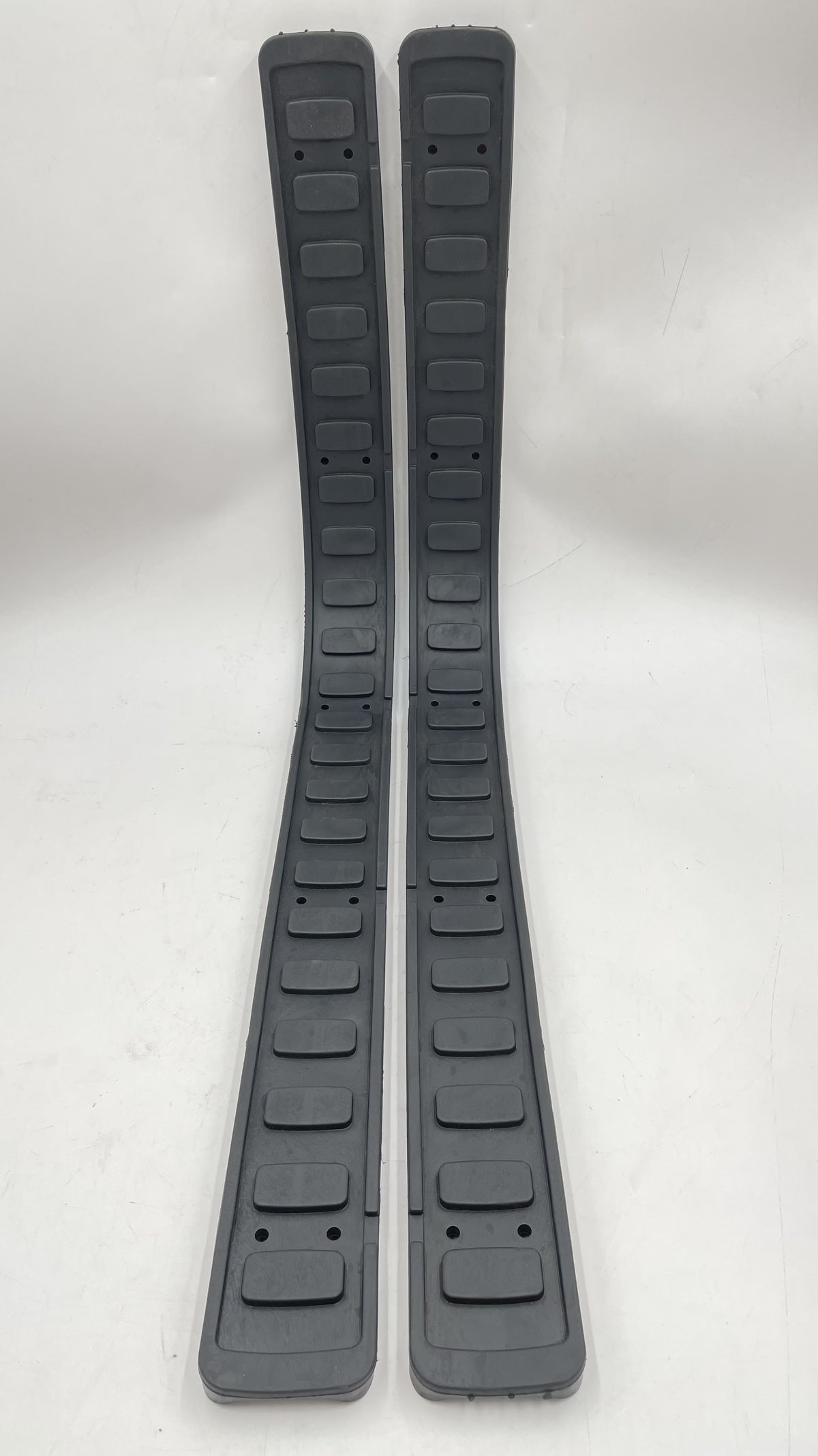 Land Rover DEFENDER 110 Side Steps Black Fire & Ice Style Part LR008375BTK