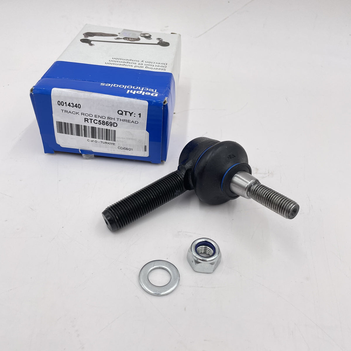 LR DEFENDER DISCOVERY RRC Steering Tie Rod End RH Thread DELPHI RTC5869D