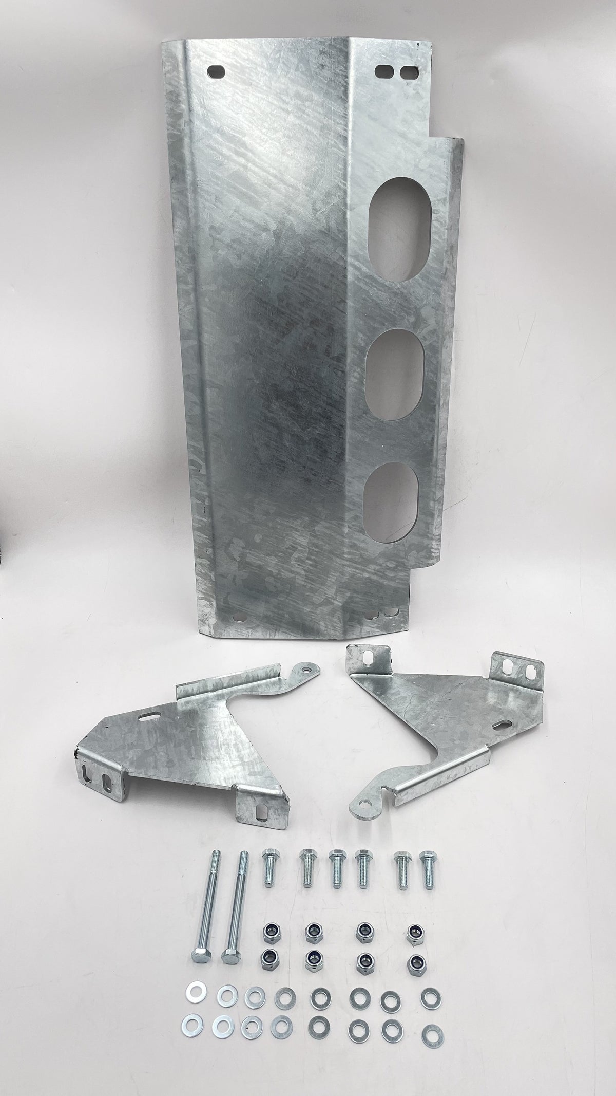 DEFENDER STEERING GUARD GALVANISED (INSIDE FITTING) DDS METALS LR548G
