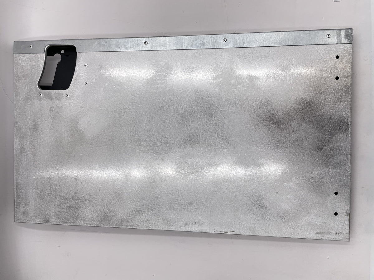 DEFENDER 90/110/130 SERIES II/IIA/III REAR SWING AWAY HALF DOOR GALVANISED TOP CAPPING LR516DGT