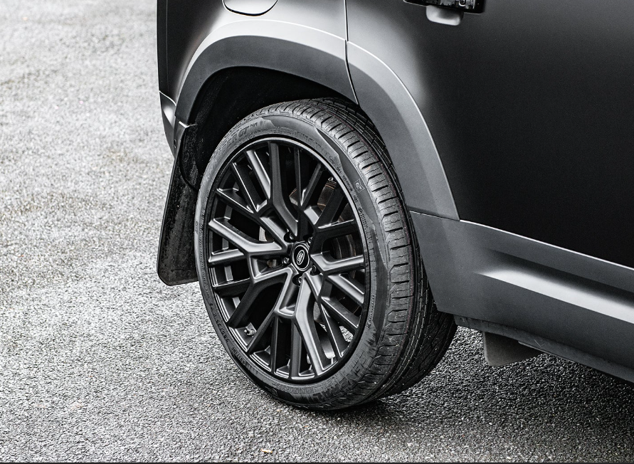 9.5X23" SET of 4 KAHN DEFENDER 2020-PRESENT MONDIAL FORGED LIGHT ALLOY WHEELS