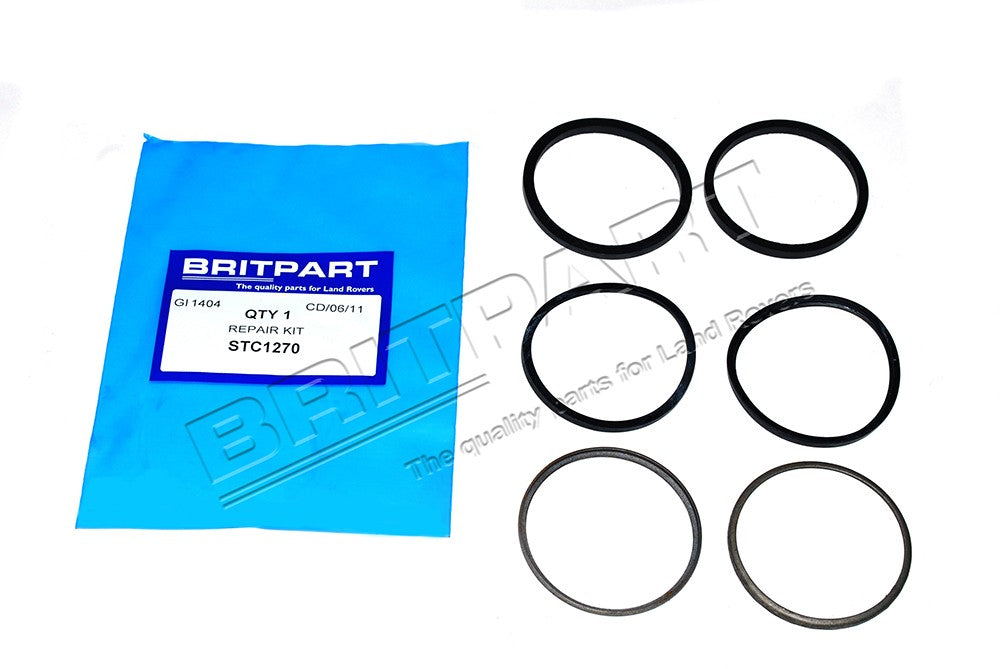 DEFENDER 110' -01 Salisbury Axle Rear Brake Piston Seals & Retainers KIT STC1270