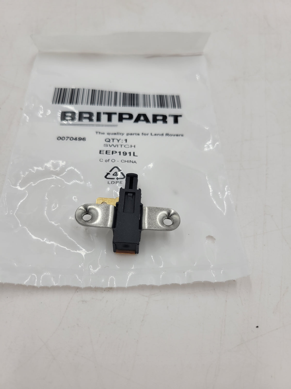 Defender Switch - Parking Brake Britpart Part EEP191L