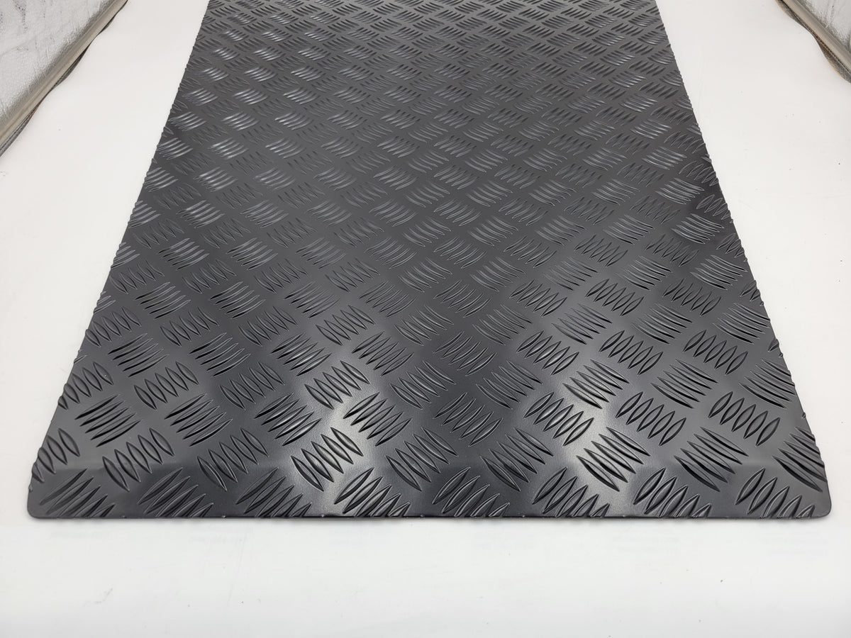 3MM Black Chequer Bonnet Protector