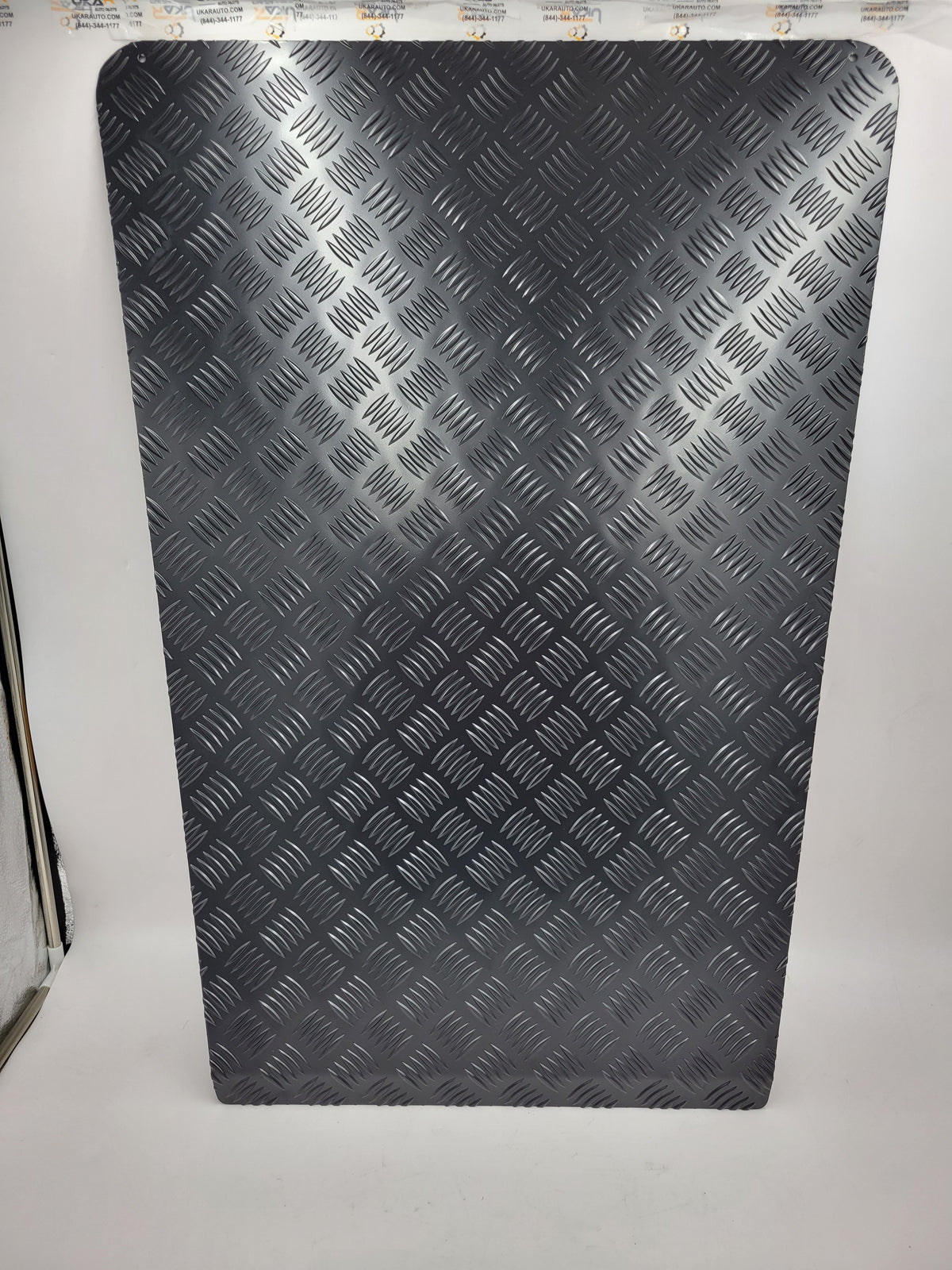 3MM Black Chequer Bonnet Protector