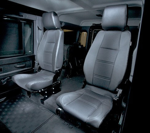2nd Row Premium High Back Seats - Full Set Xs Vinyl EXT010-3-XSVINYL