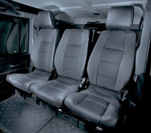 2nd Row Premium High Back Seats - Full Set Xs Vinyl EXT010-3-XSVINYL