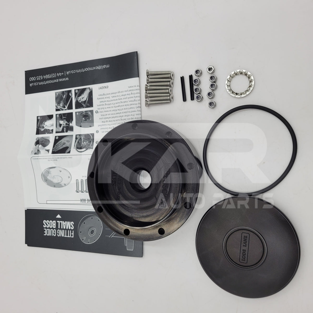 LR DEFENDER 93-16 48 Spline Boss Kit Large Black EXT900L-48BLK