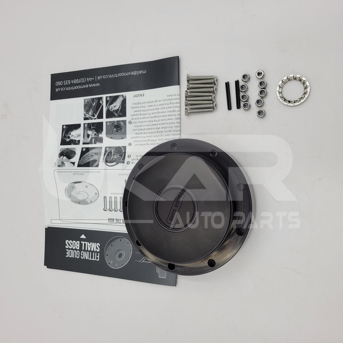 LR DEFENDER 93-16 48 Spline Boss Kit Large Black EXT900L-48BLK