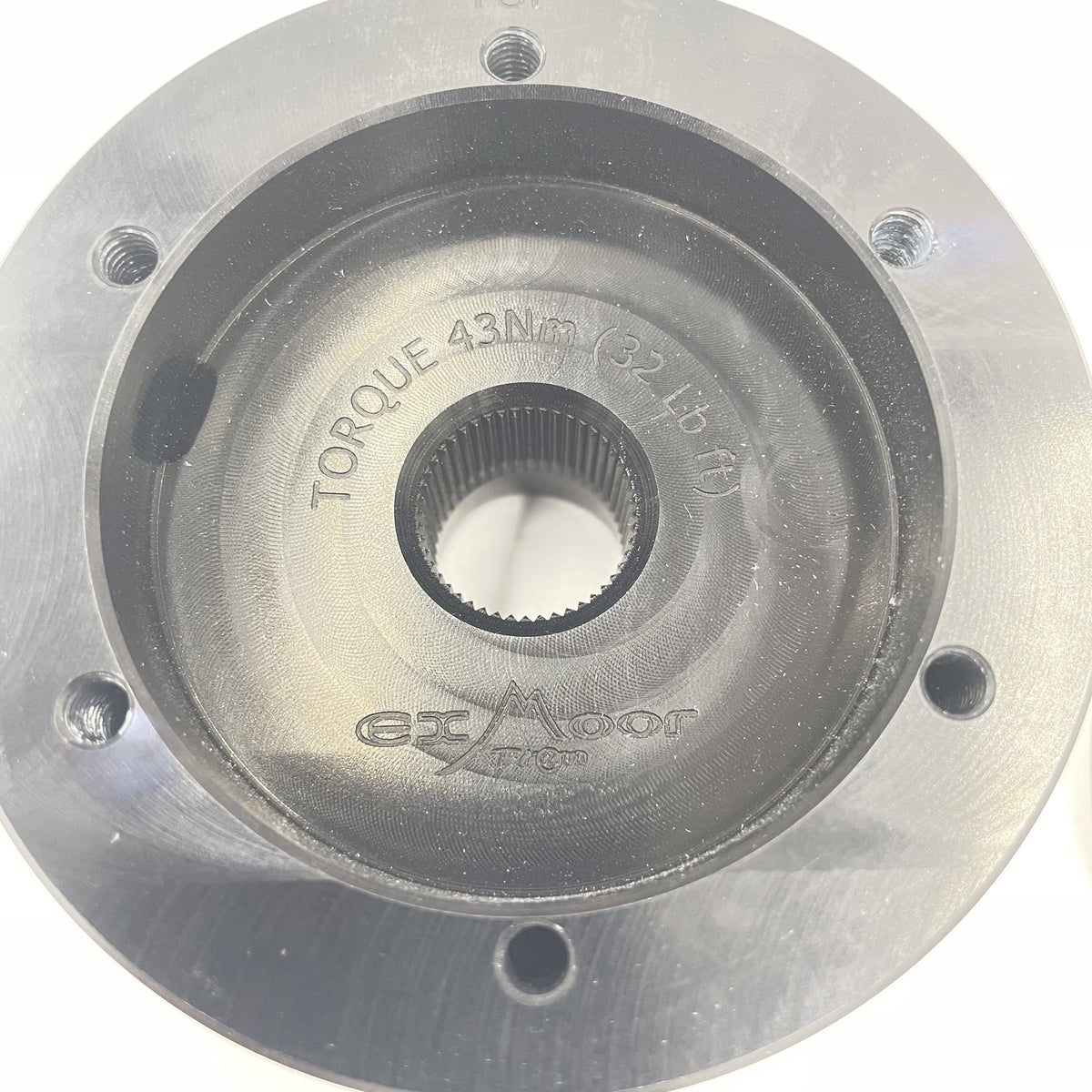 LR Series III 48 Spline Sreering Wheel Black Boss Kit With silver cap EXT900-65