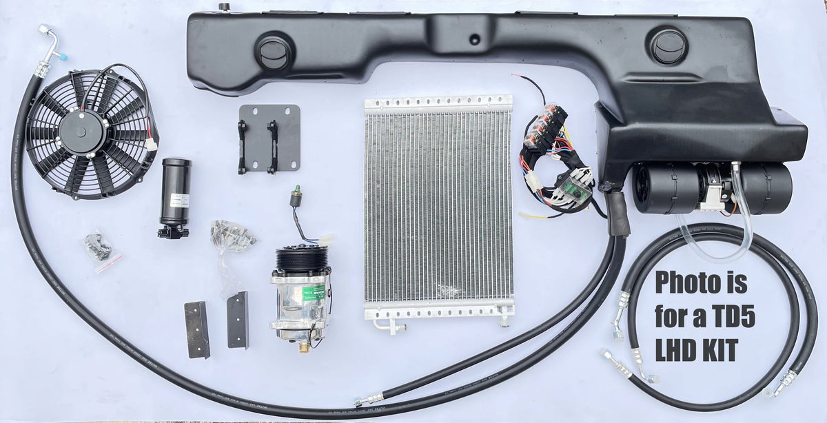 Land Rover Defender Air Conditioning Kit For LHD TD5 Part UKACTD5