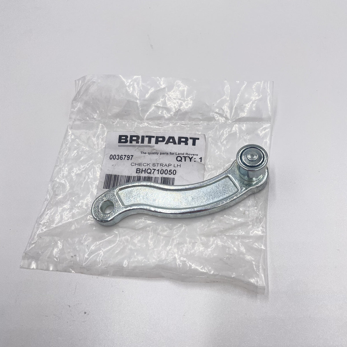 LR DEFENDER -16 Front Left Door Check Strap Arm Part BHQ710050