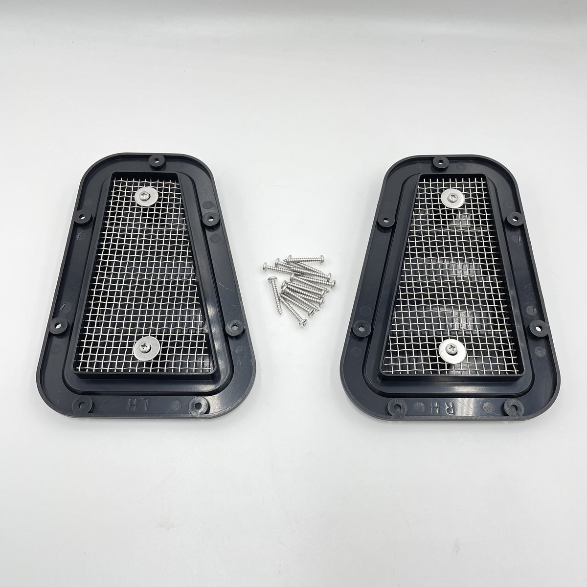 KBX LR DEFENDER WING TOP AIR INTAKE GRILLE MAT BLACK WITHOUT LOGO KBX JM-90631