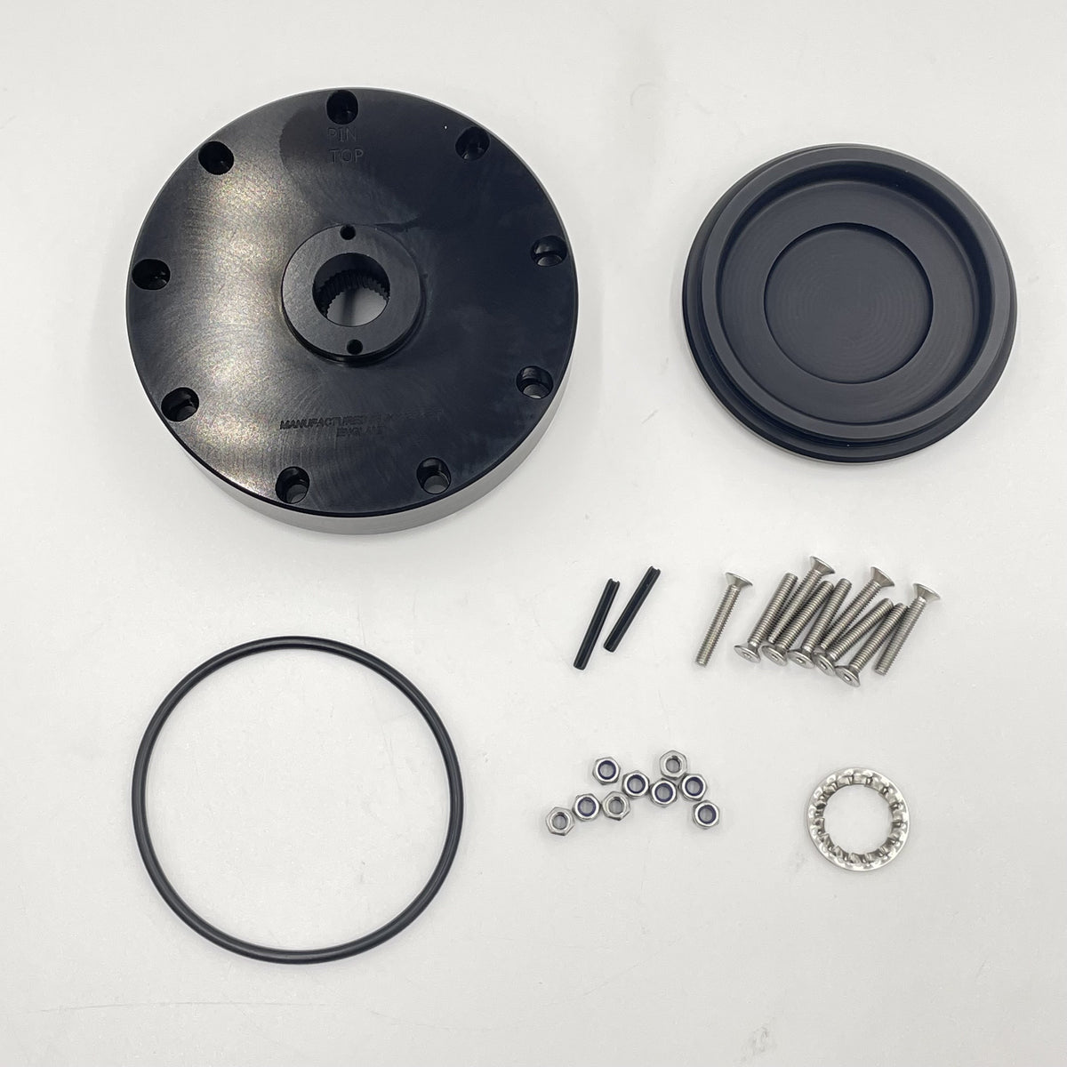 LR DEFENDER 93-16 36 Spline Boss Kit Large Black EXT900L-36BLK
