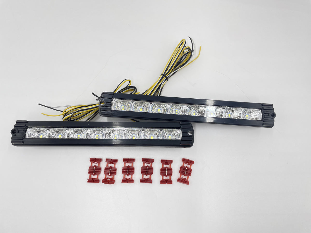 FRONT BUMPER DRL LED LAMP ASSY WITH DIPPER & DYNAMIC LED LAMP SET JM-90659 / DA8600