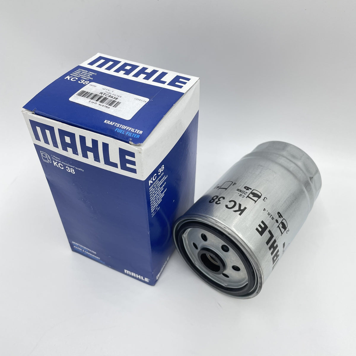 LR DEFENDER DISCOVERY RRC 200TDi 300TDi FUEL FILTER KC38 MAHLE RTC5938