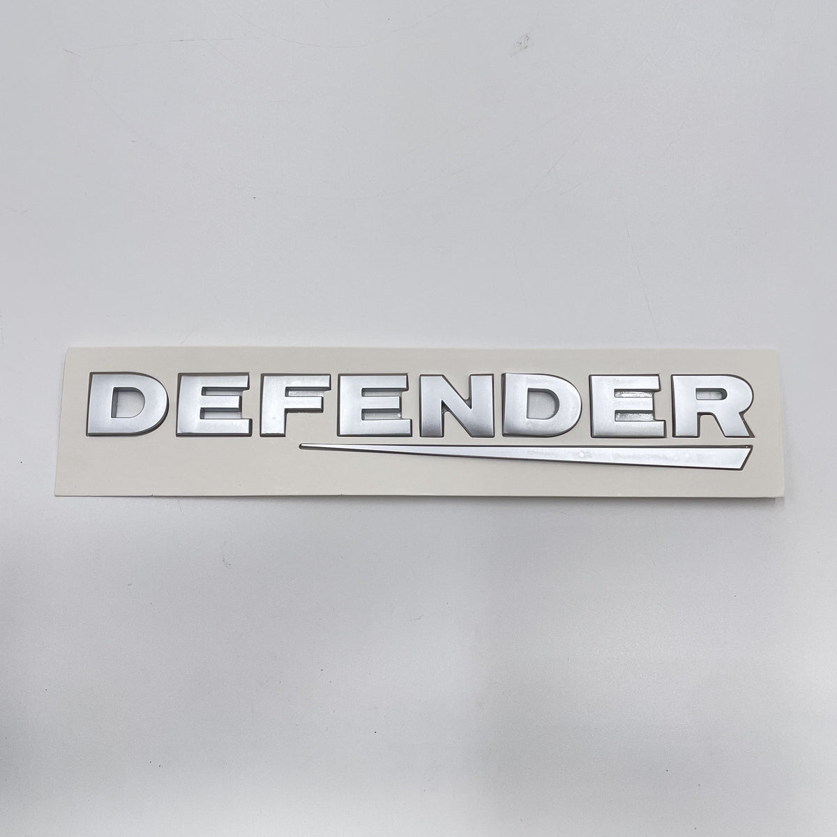 LR DEFENDER Rear Silver Trunk Emblem Badge FT-LRE034