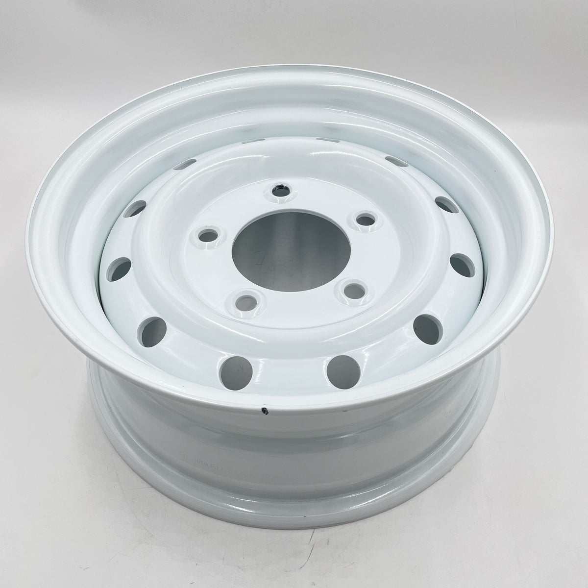 16'' x 6.5 ET:20 Heavy Duty Wolf Steel Wheel Part ANR4583W scratched N10 !