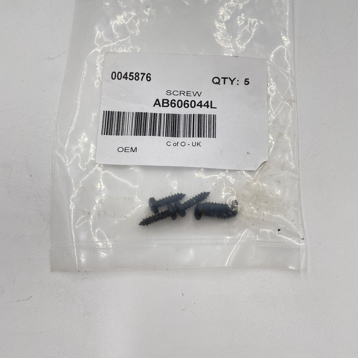 LR DEFENDER Self Tapping Screw 6 x 1/2 Dash Instrument Panel AB606044L SET X5