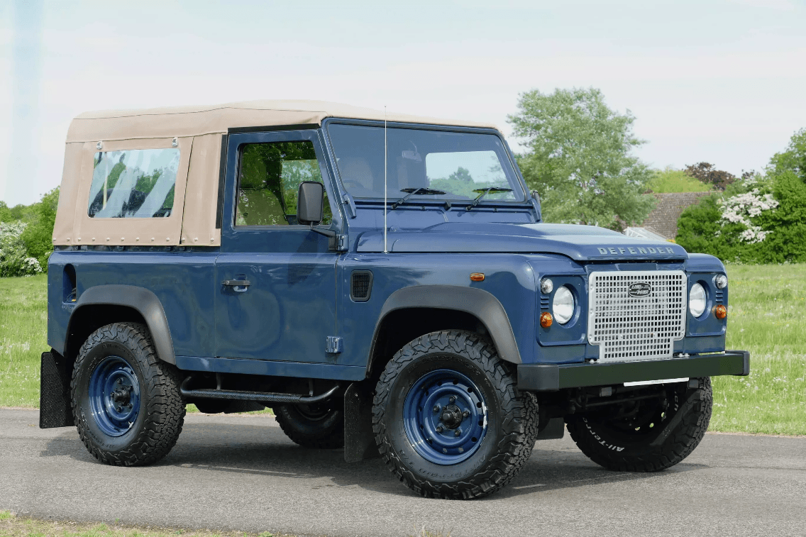 Defender 90 Mohair Top WSW Smoke Stud On - Sand AWT90SMSTDSND